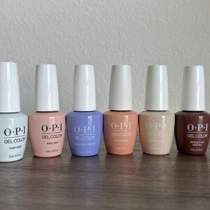 OPI Gel Color Bundle of 6 colors